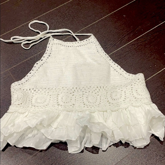 American Eagle lnit halter top - Picture 1 of 3